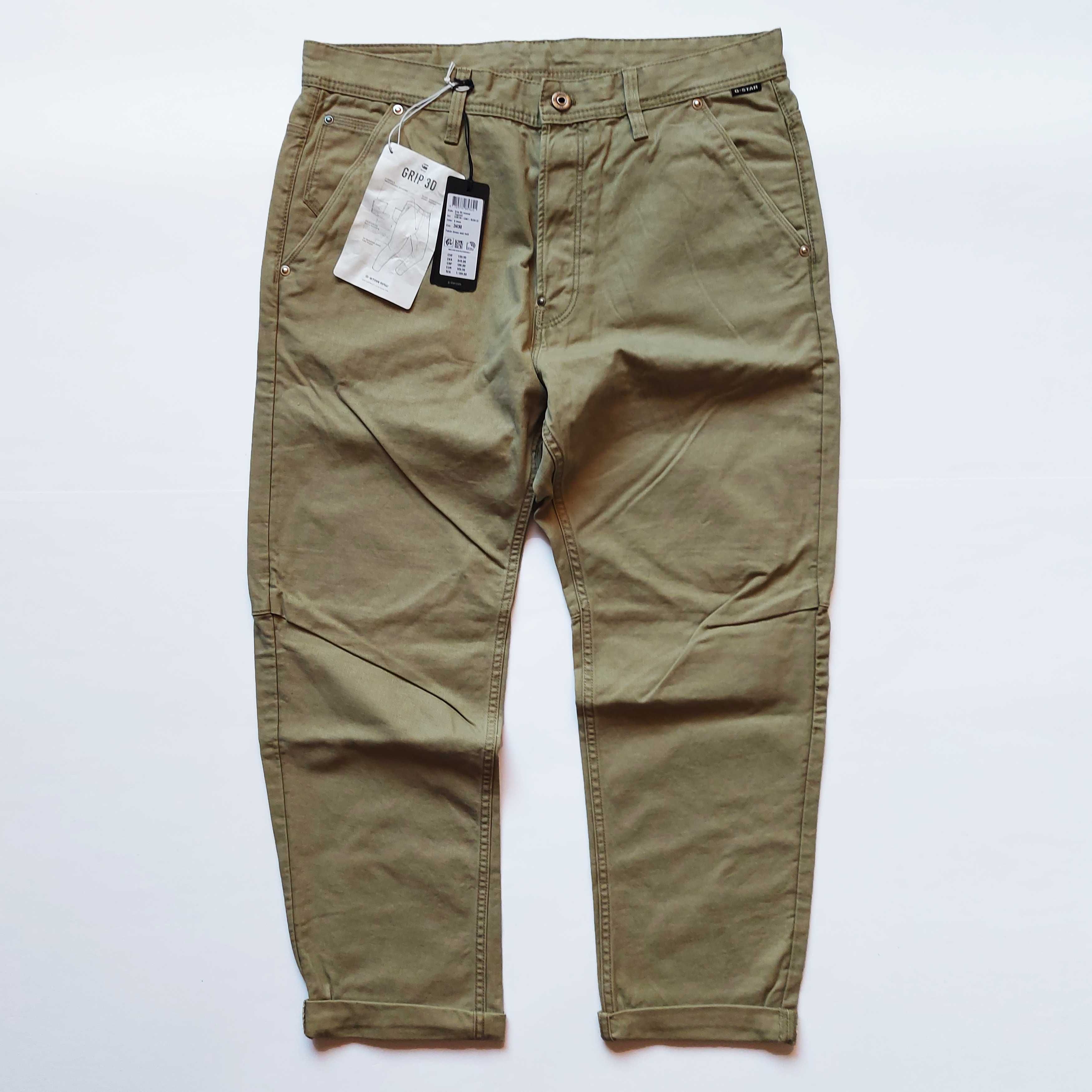 Оригинален панталон G-Star Raw Grip 3D Relaxed Tapered Нов с етикет