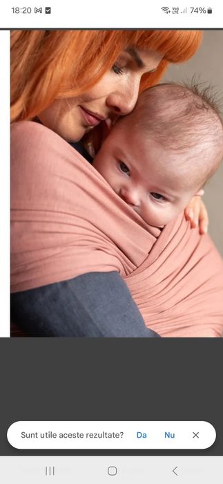 Wrap elastic Musschie marsupiu ergonomic