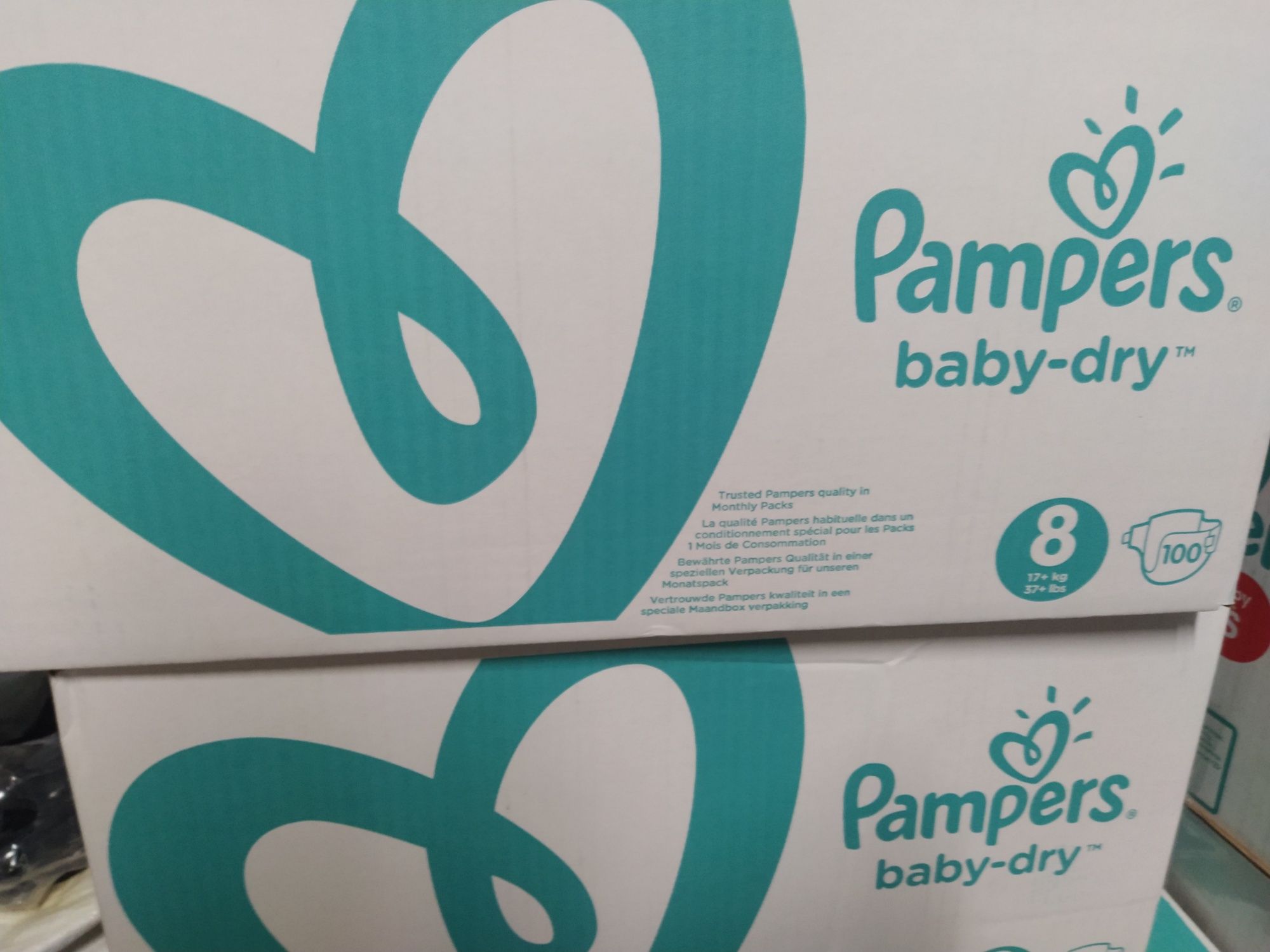 Памперси Pampers Baby dry 5/8 р-р от Англия