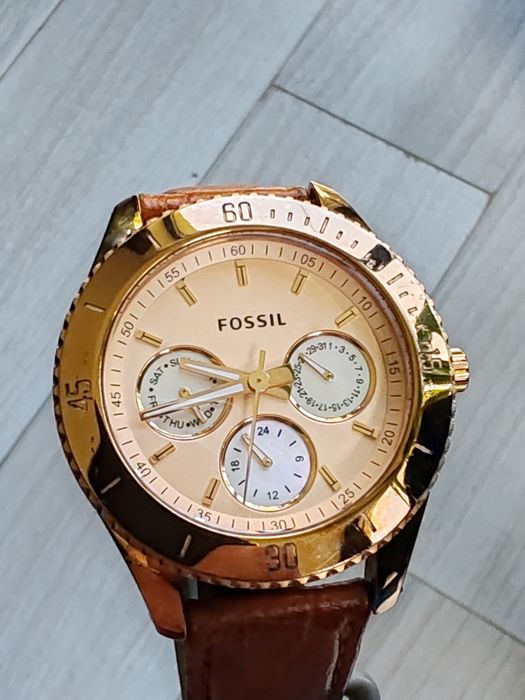 Ceas Fossil Calendar AM-PM - 38 mm - Quartz