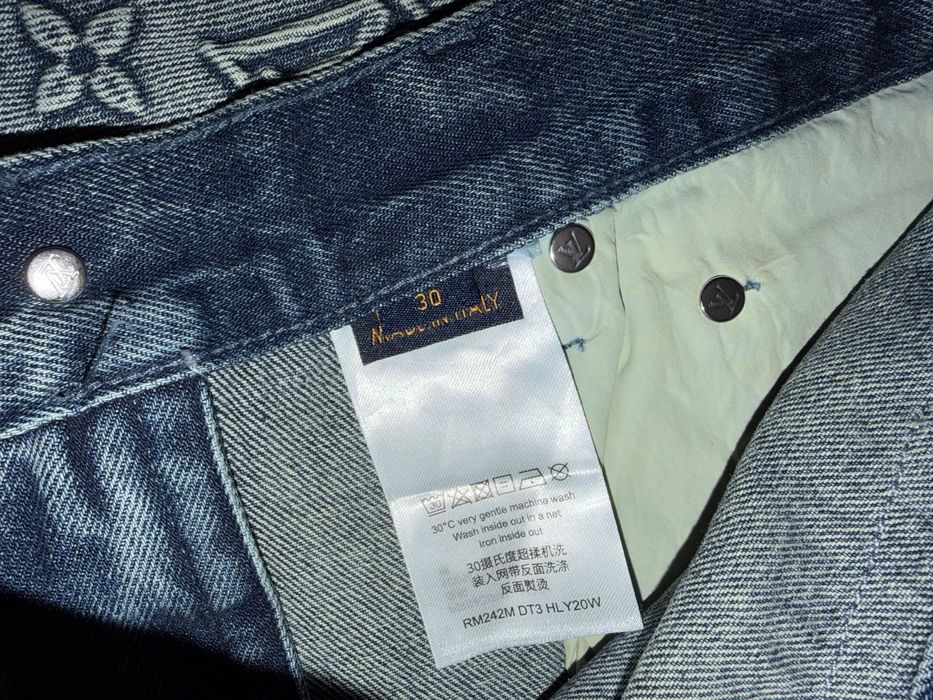 Къси дънки Louis Vuitton