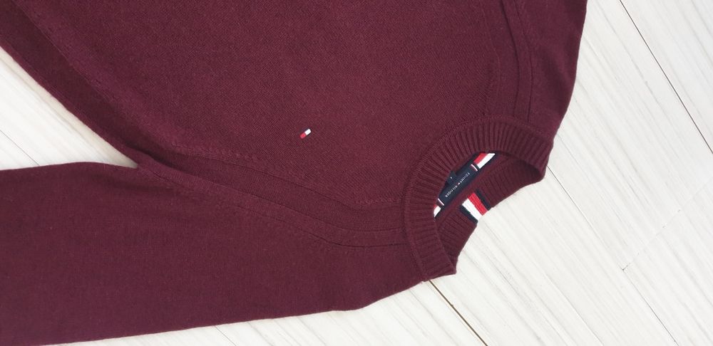 Tommy Hilfiger Wool Mens  S / M НОВО! ОРИГИНАЛ! Мъжки Вълнен Пуловер!