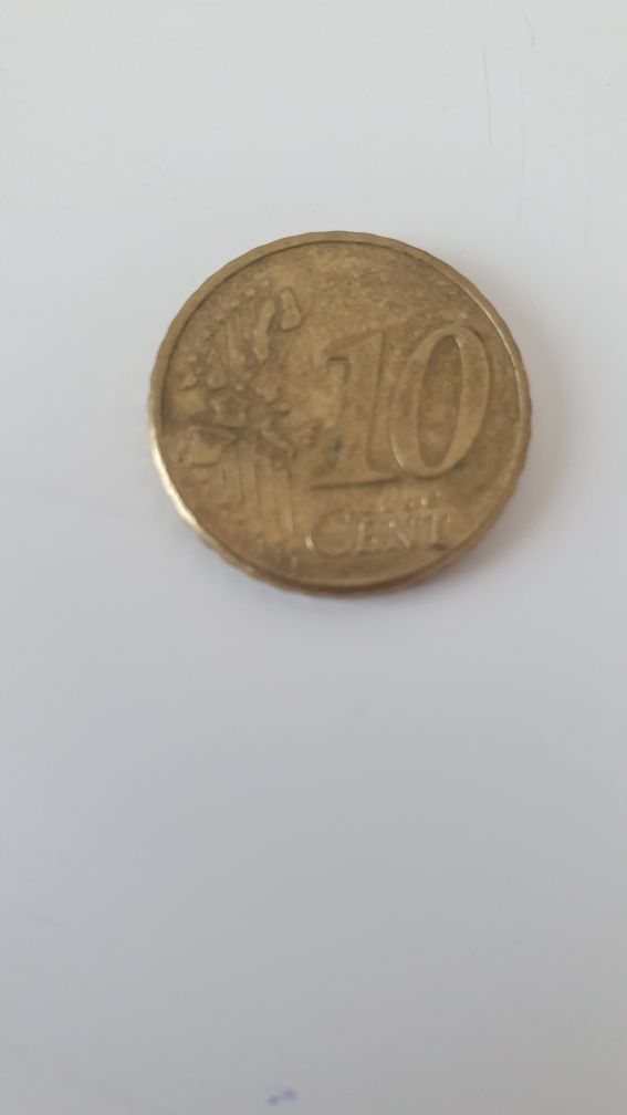 Moneda de colectie 10 euro centi