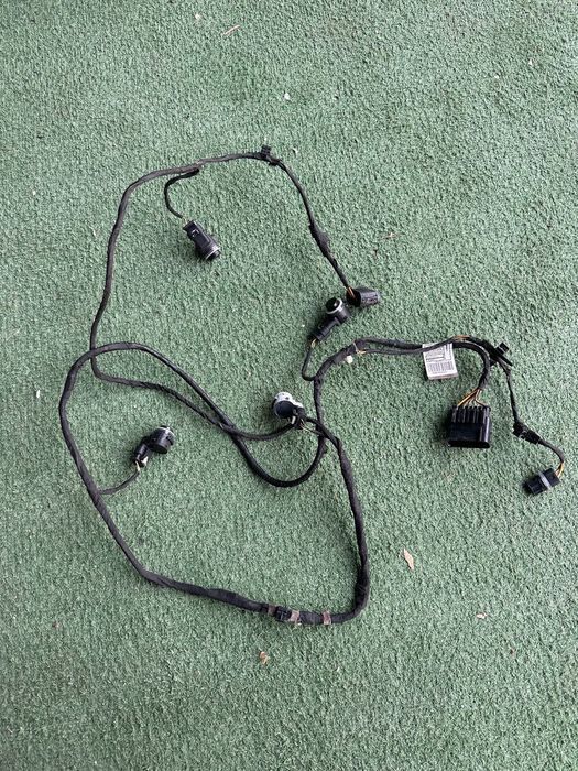 instalatie cablaj senzori de parcare bara spate bmw seria 5 g30 g31