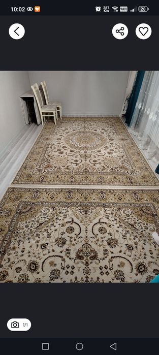 Продам ковер 2.5*3.5 2 шт 35000т