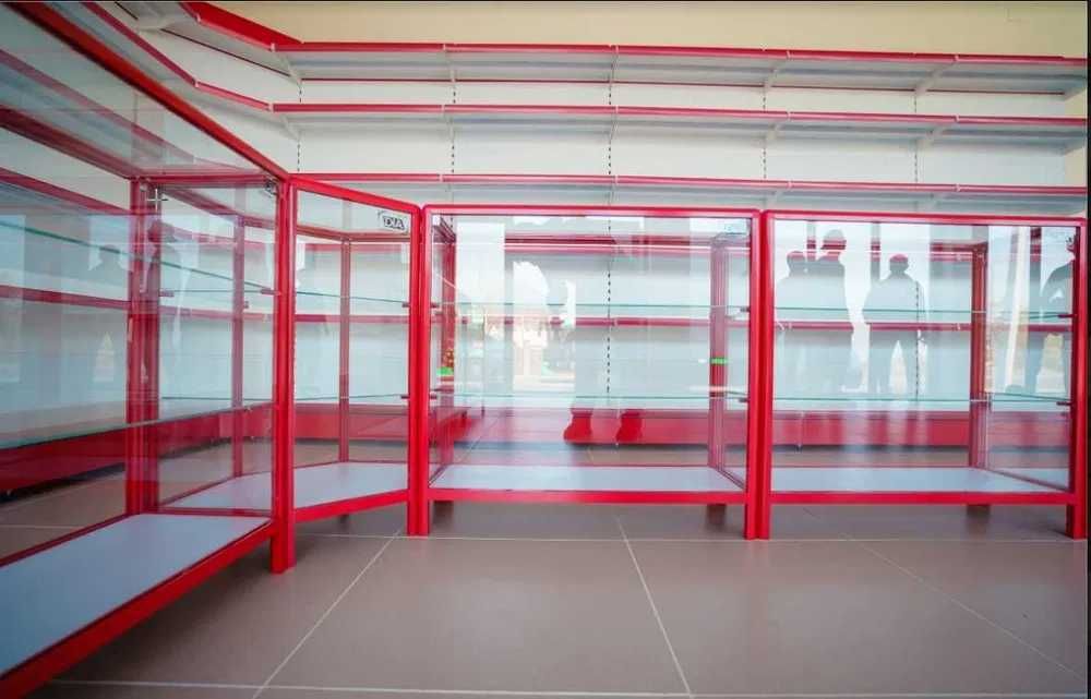 Прилавок витрина, витрина стеклянная, оборудование для магазина asvi