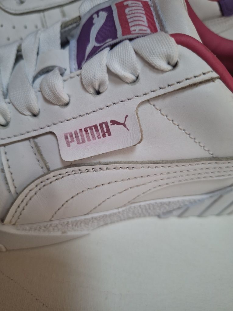 Puma Cali bold маратонки от естествена кожа
