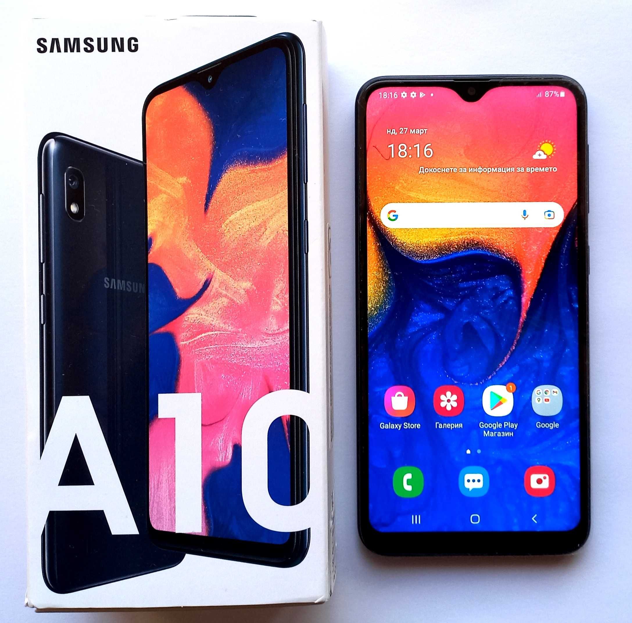 SAMSUNG A10 32GB 2 SIM карти