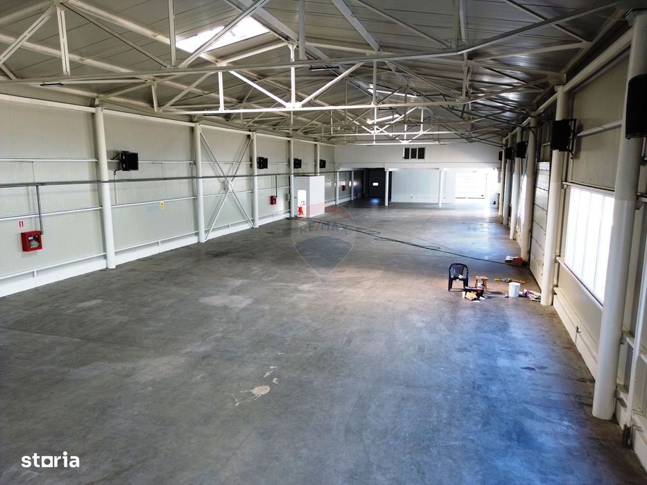 Spațiu industrial/hala 1535mp de închiriat în zona Tirighina Galati