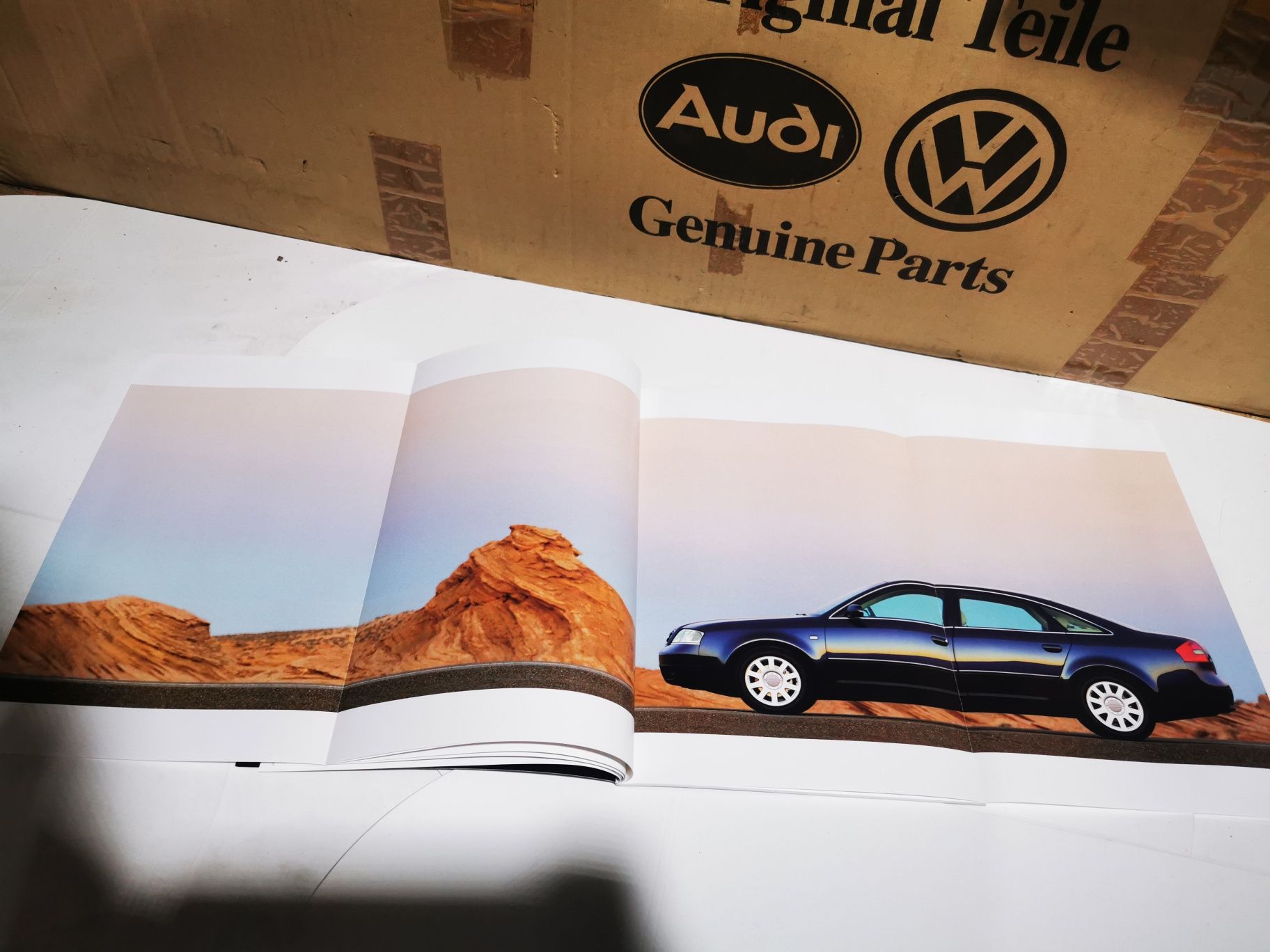 Brosura de prezentare originala Audi A6 C5