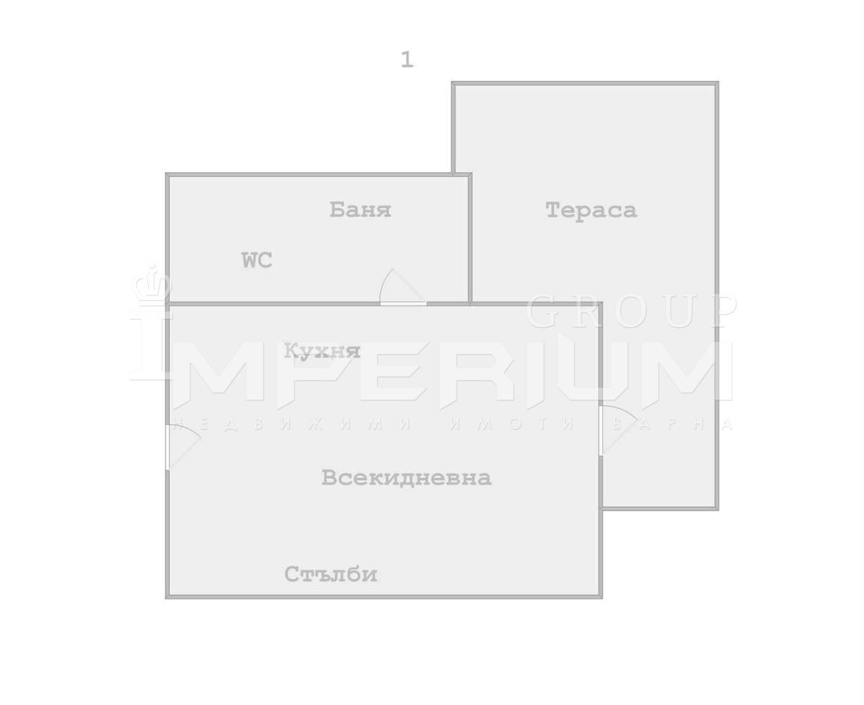 ЕКСКЛУЗИВНО: Двустаен  обзаведен апартамент  Тухлена сграда с асансьо