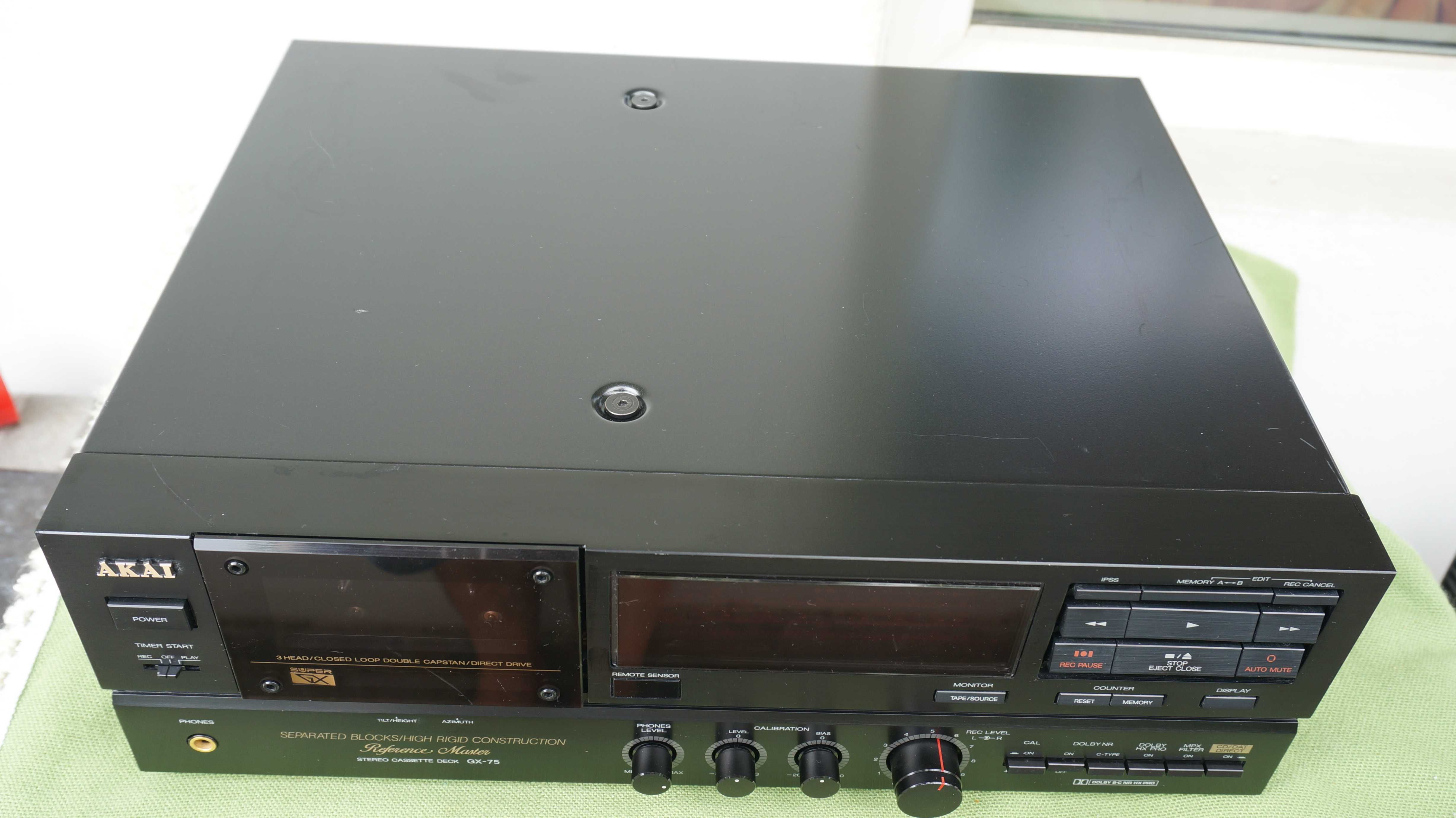 Casetofon deck AKAI GX75