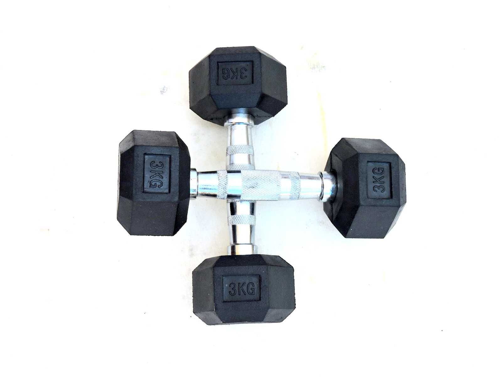 Дъмбели Хекс Pro , Фиксирани Гири HEX 1 кг - 10 кг, Dumbbells