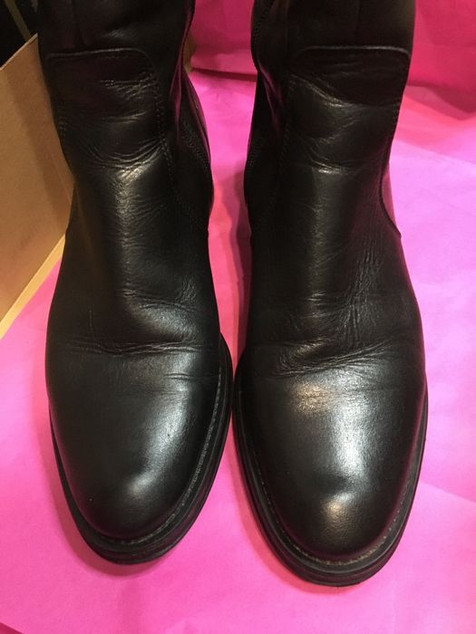 Cizme lungi din piele fabricate in Romania