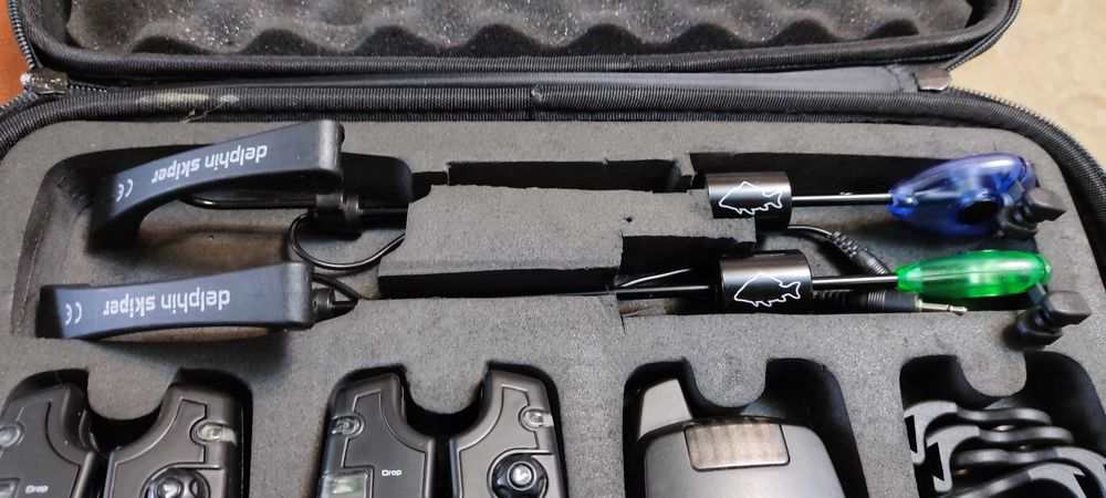 Set 2 Avertizori cu Statie HAKUYO 2014 Plus 2 Swinger Delphin Skiper