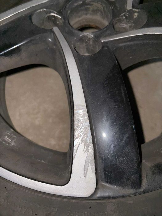 Jante aluminiu VW Golf 4 16 5x100, Cauciucuri Michelin 205 55 R16