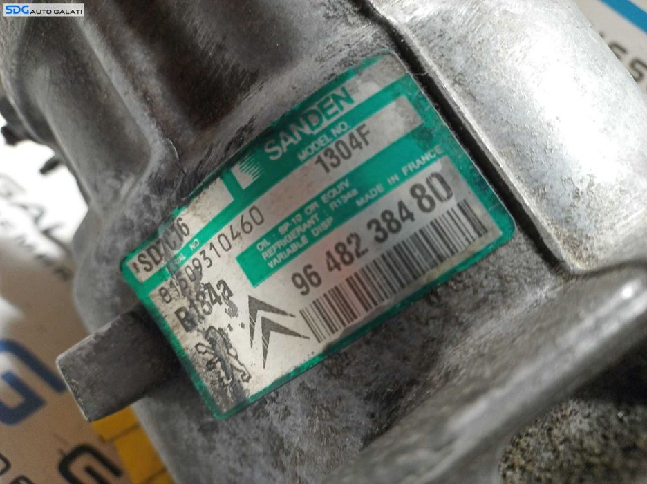 Compresor AC Clima Aer Conditionat Peugeot 407 2004 - 2010 Cod 9648238480 [X3741]