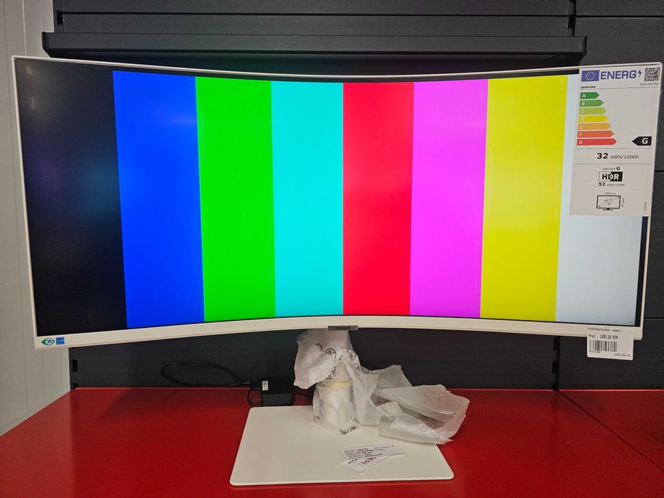 Monitor Samsung LS34C650TAU, 86,4 cm (34"), 3440 x 1440 Pixel, 4K,5 ms