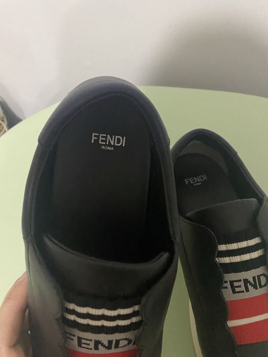 Adidasi dama Fendi piele