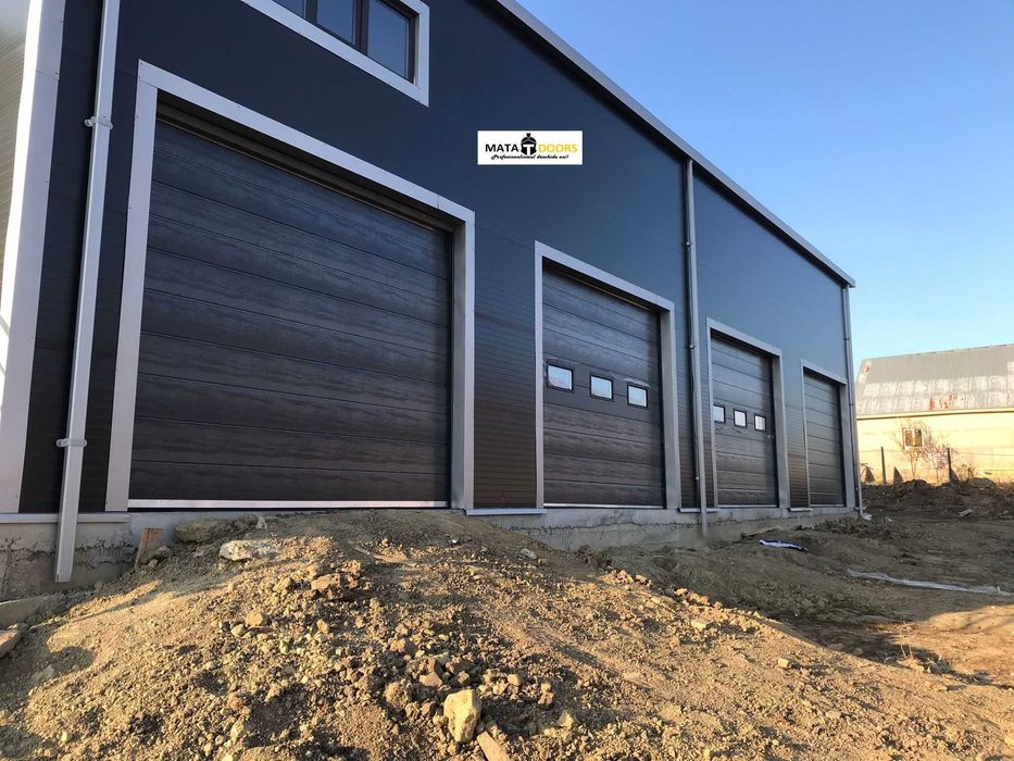 Usa L3xH3 gri .Usi sectionale/rezidentiale/industriale/garaj/hale