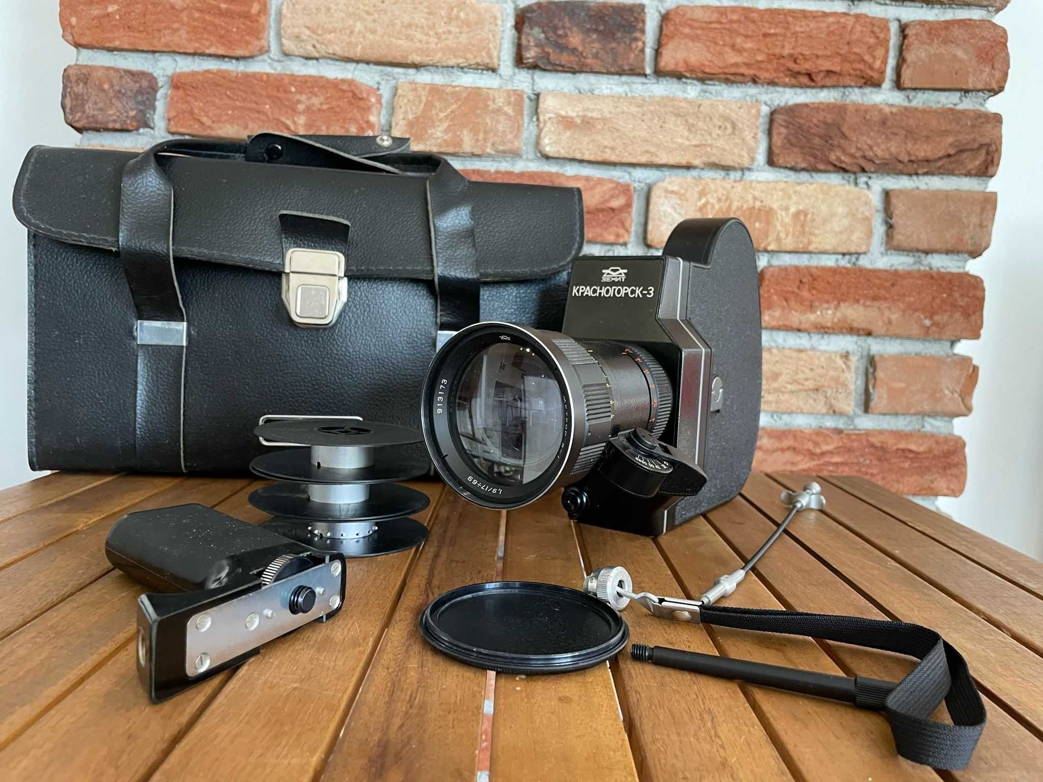 Set camera de filmat pe pelicula, vintage, Krasnogorsk 3
