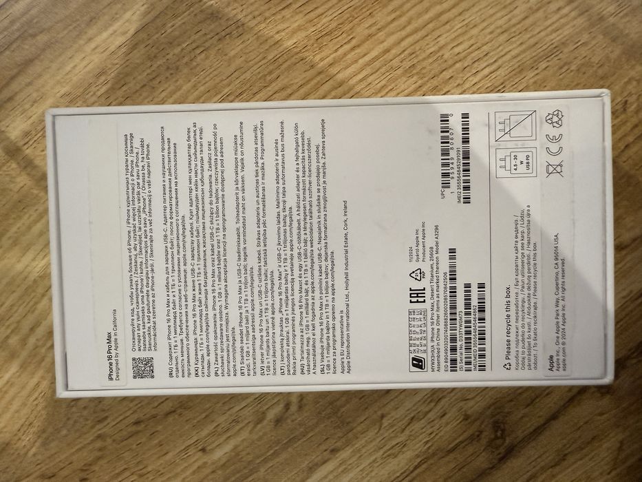 IPhone 16 pro max