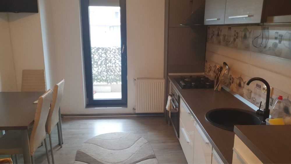 Ofer spre inchiriere apartament 2 camere,complet mobilat si utilat ,ca