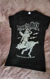 Tricou girlie mulat PH rock/metal/goth/punk