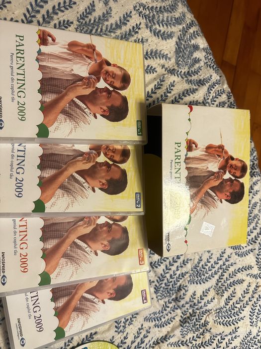 Set 4 DVD uri Parenting Florian Colceag. Noi. 200 lei