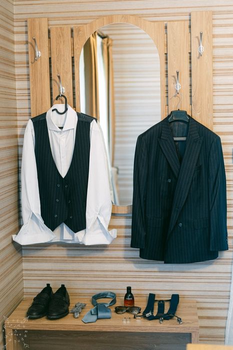 Atelier Costumier двуреден костюм , елек, ризи
