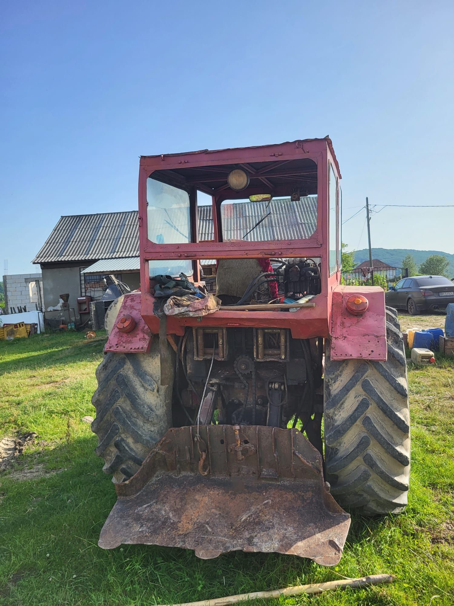 Tractor 4x4 forestier u651 cu troliu sau schimb