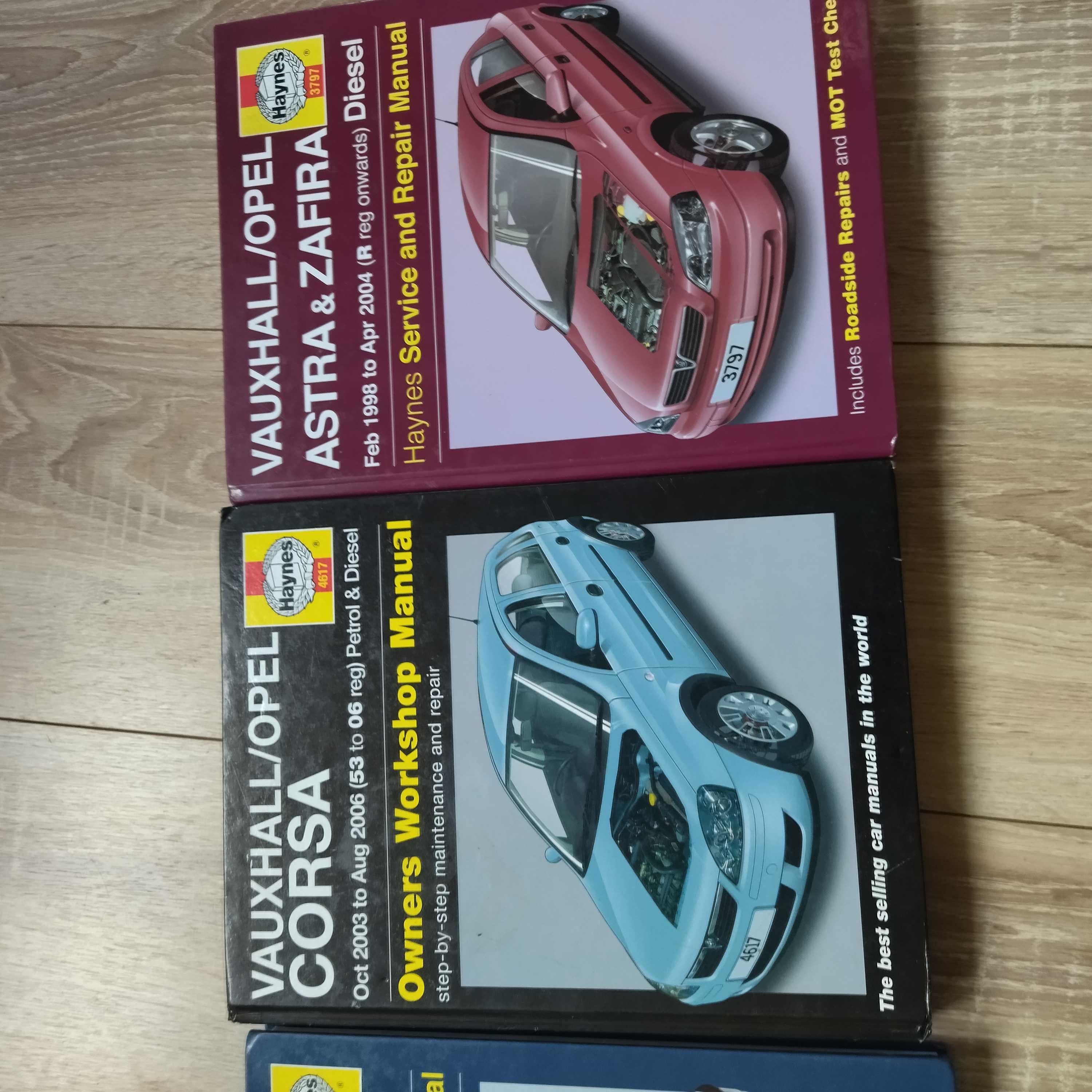 Haynes книги за ремонт на Opel Omega, Corsa, Astra Zafira