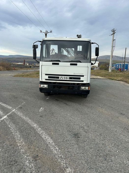 Iveco Eurocargo 10t 150cp basculabil cu macara ,schimb cu toyota hilux