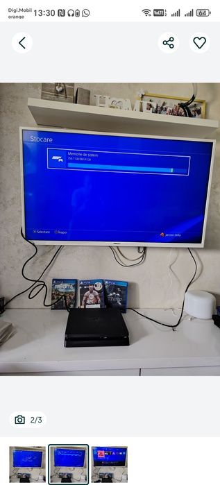 Consola PS4 Slim 1000GB impecabila