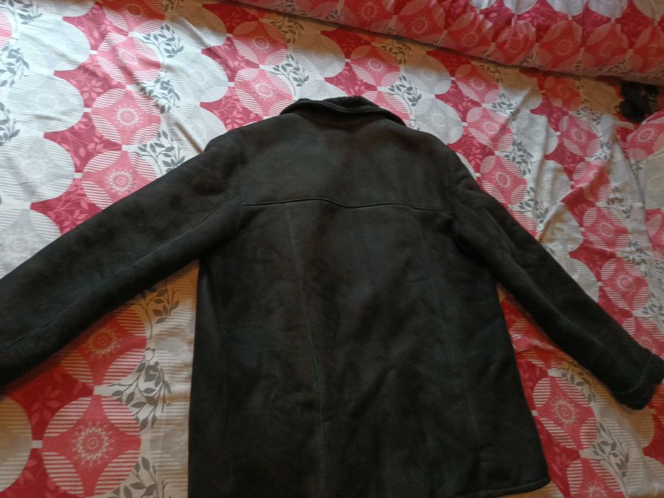 Geaca bărbați iarna tip cojoc / blana, marime XL- XXL ,călduroasă