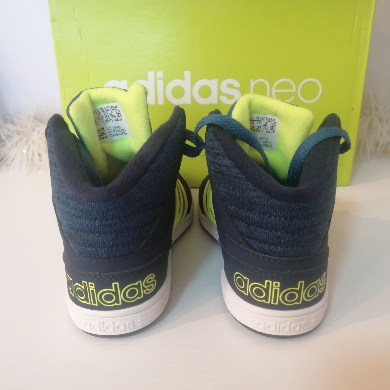 31 номер adidas neo кецове
