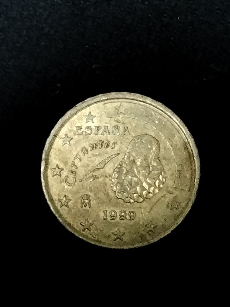 Monezi din 1999 de 10centi di5 centi