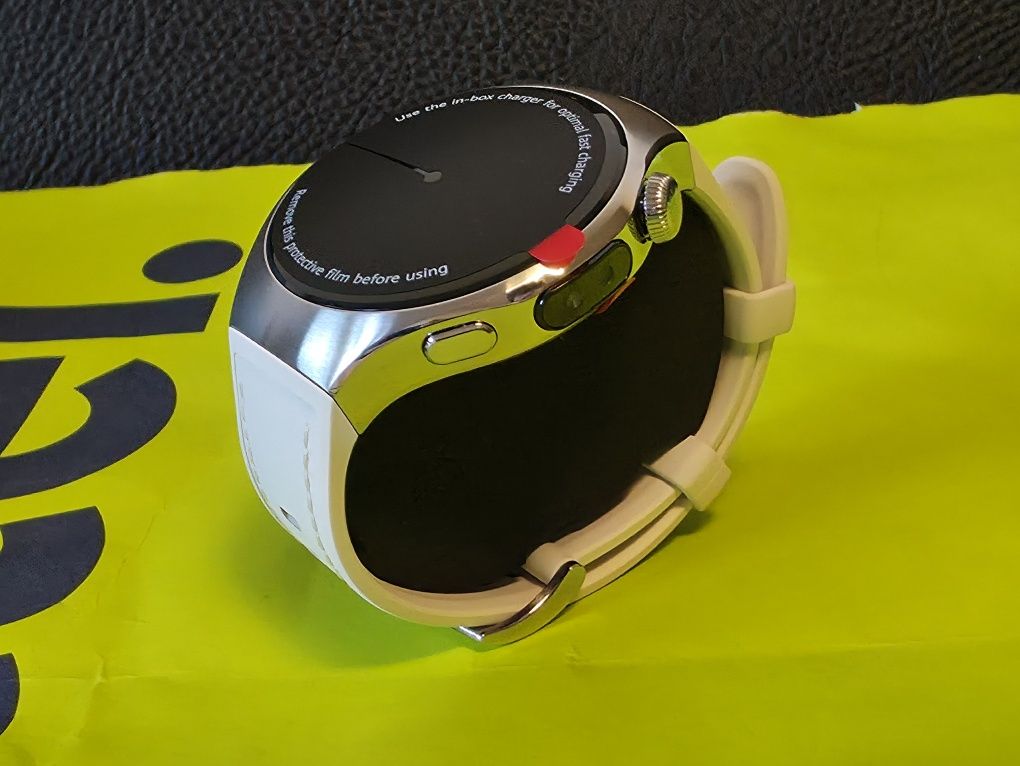 ЧИСТО НОВ 42mm Huawei Watch 5 Yettel Гаранция 2027г. White / Бял