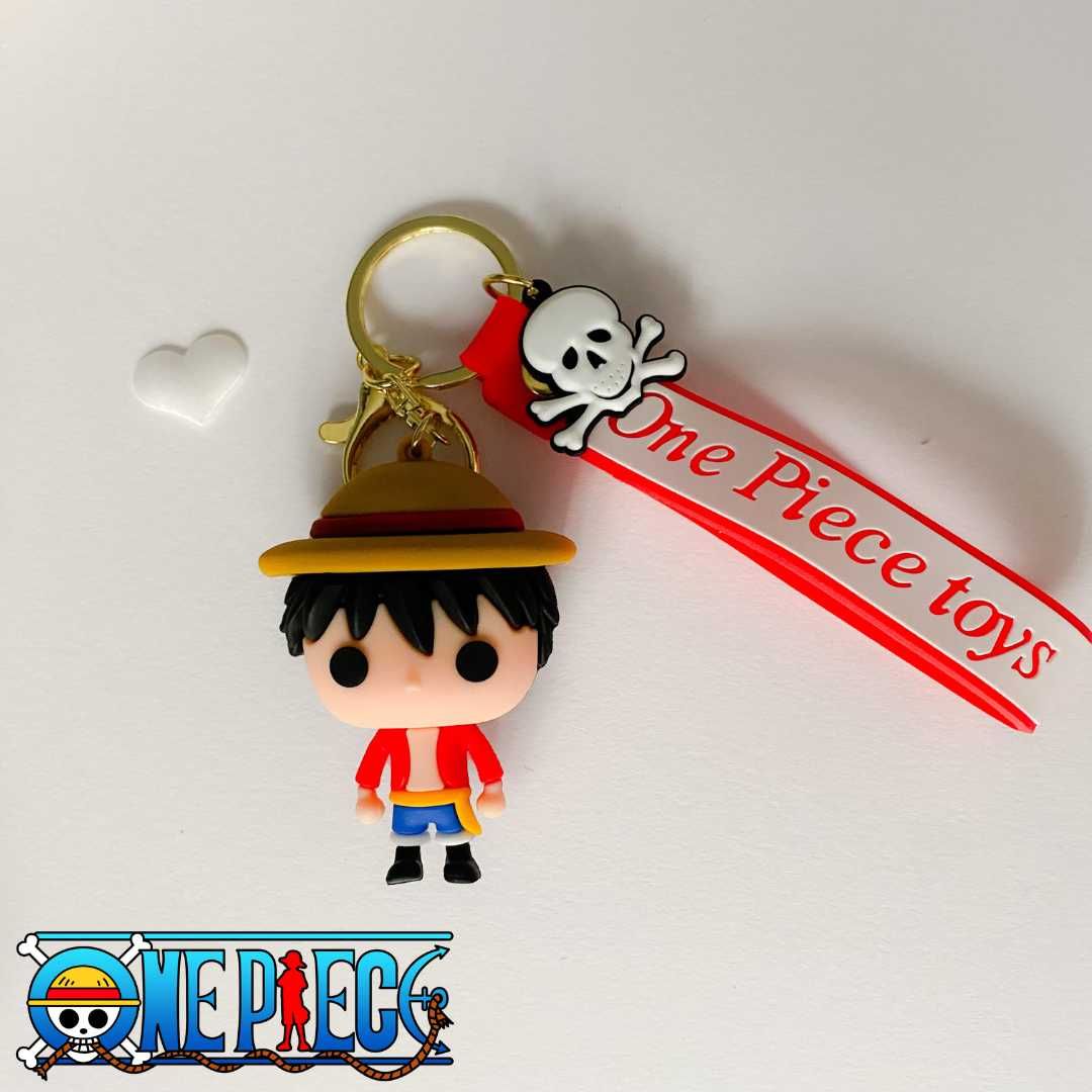 Anime ONE PIECE rubber keychain/Аниме гумен ключодържател