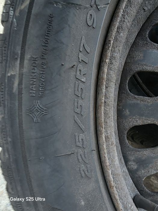 4бр. Железни джанти за CITROEN C5 със зимни гуми 225/55/17