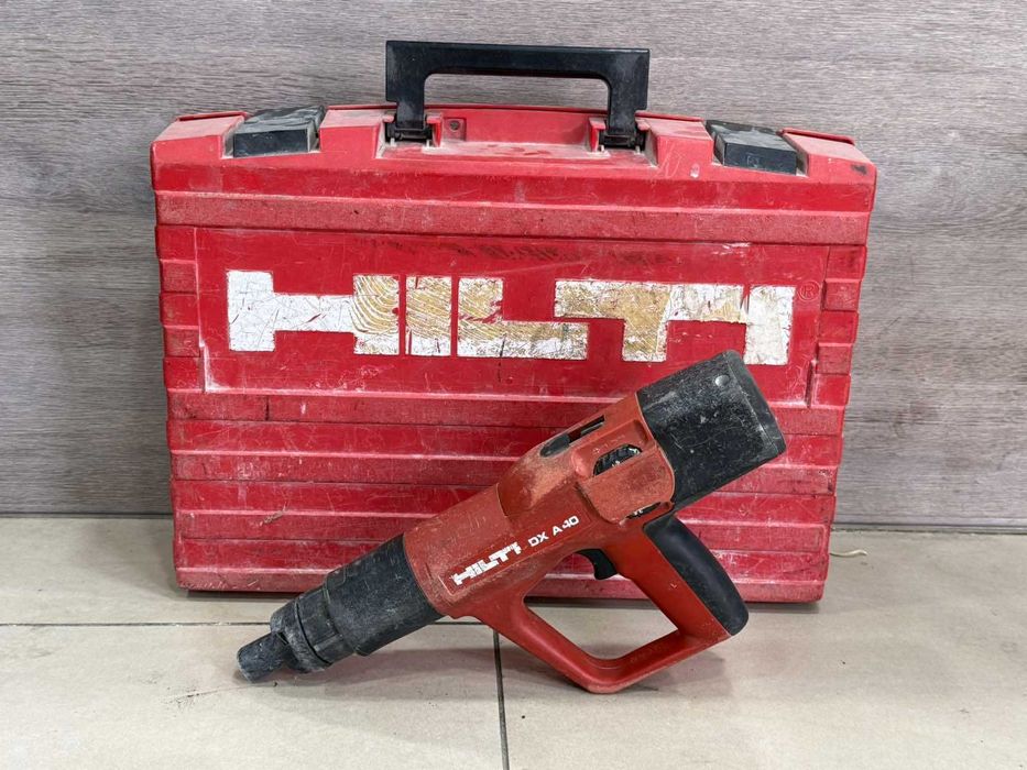 Hilti DX A40 – пиронен пистолет за бетон и стомана