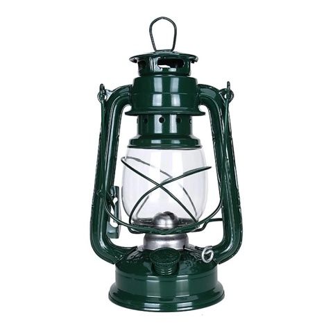 Lampă cu gaz lampant  24,5 cm verde, 160 ml.