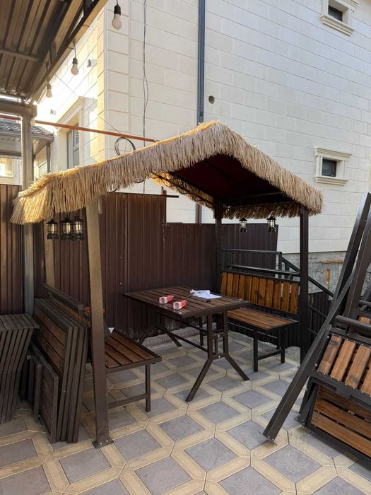 Әлияның  столы и скамейки