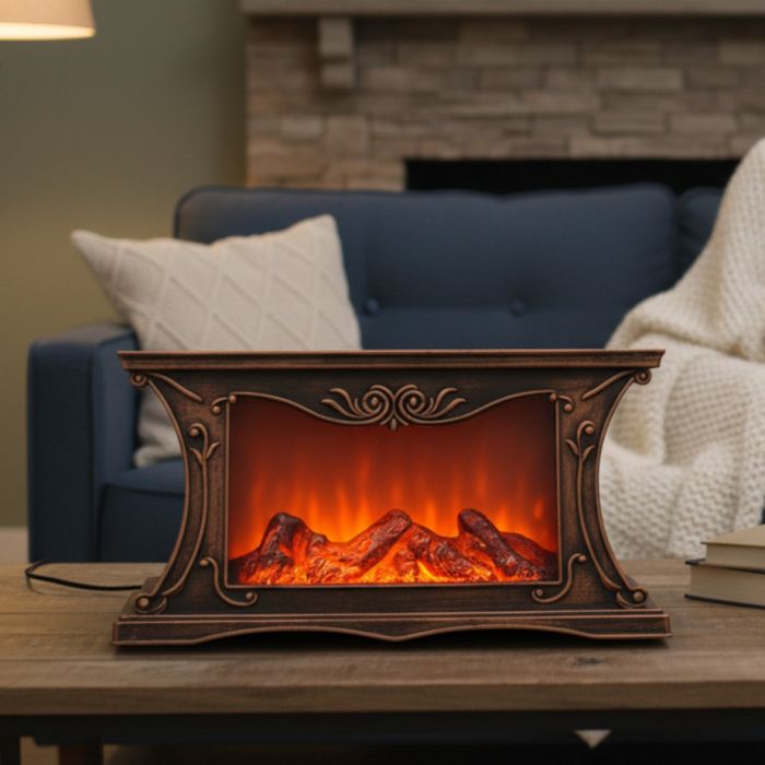 Декоративна LED  камина с реалистичен ефект 
Тип: Декоративна ка