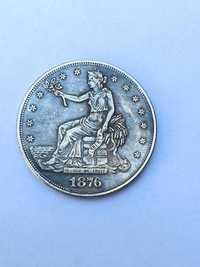 REDUCERE!!! Moneda argint Trade Dollar 1876