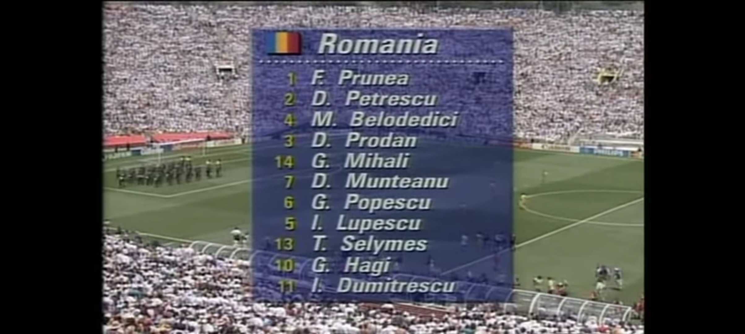 România vs Argentina,3 iulie 1994,CM SUA, comentat de Cristian Țopescu