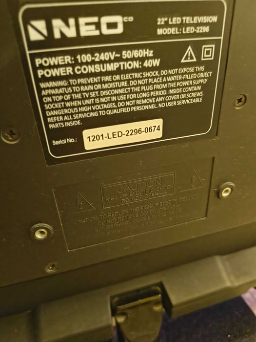 LED Телевизор Neo 22"