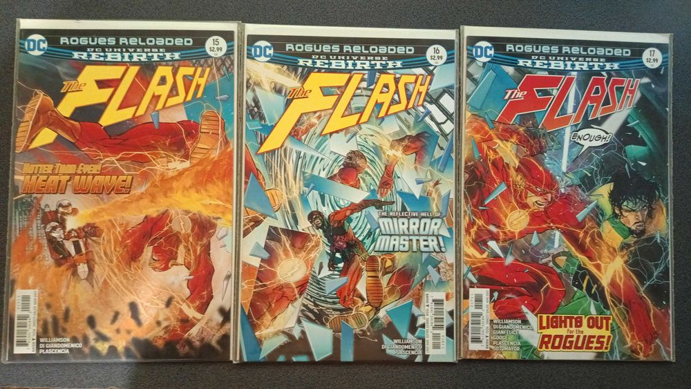 The Flash Dc Comics Universe Rebirth  Vol 1-24 + Flash Rebirth #1