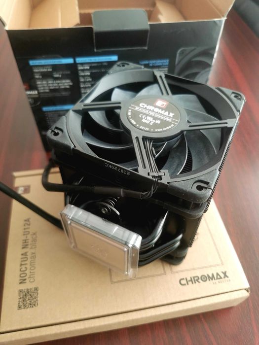 Cooler CPU Noctua NH-U12A Chromax Black (garantie)