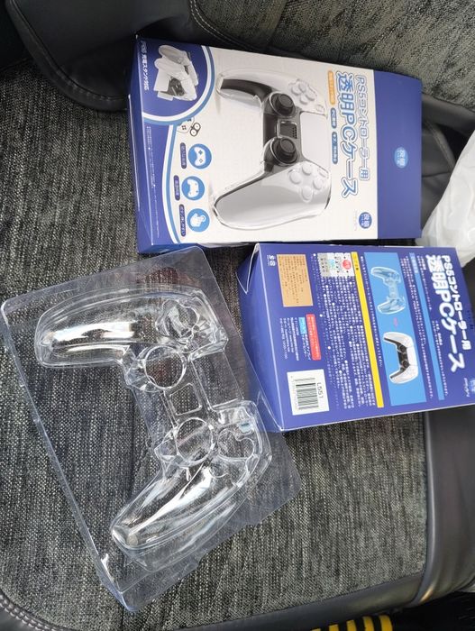 Прозрачный кейс для Dualsense PS5